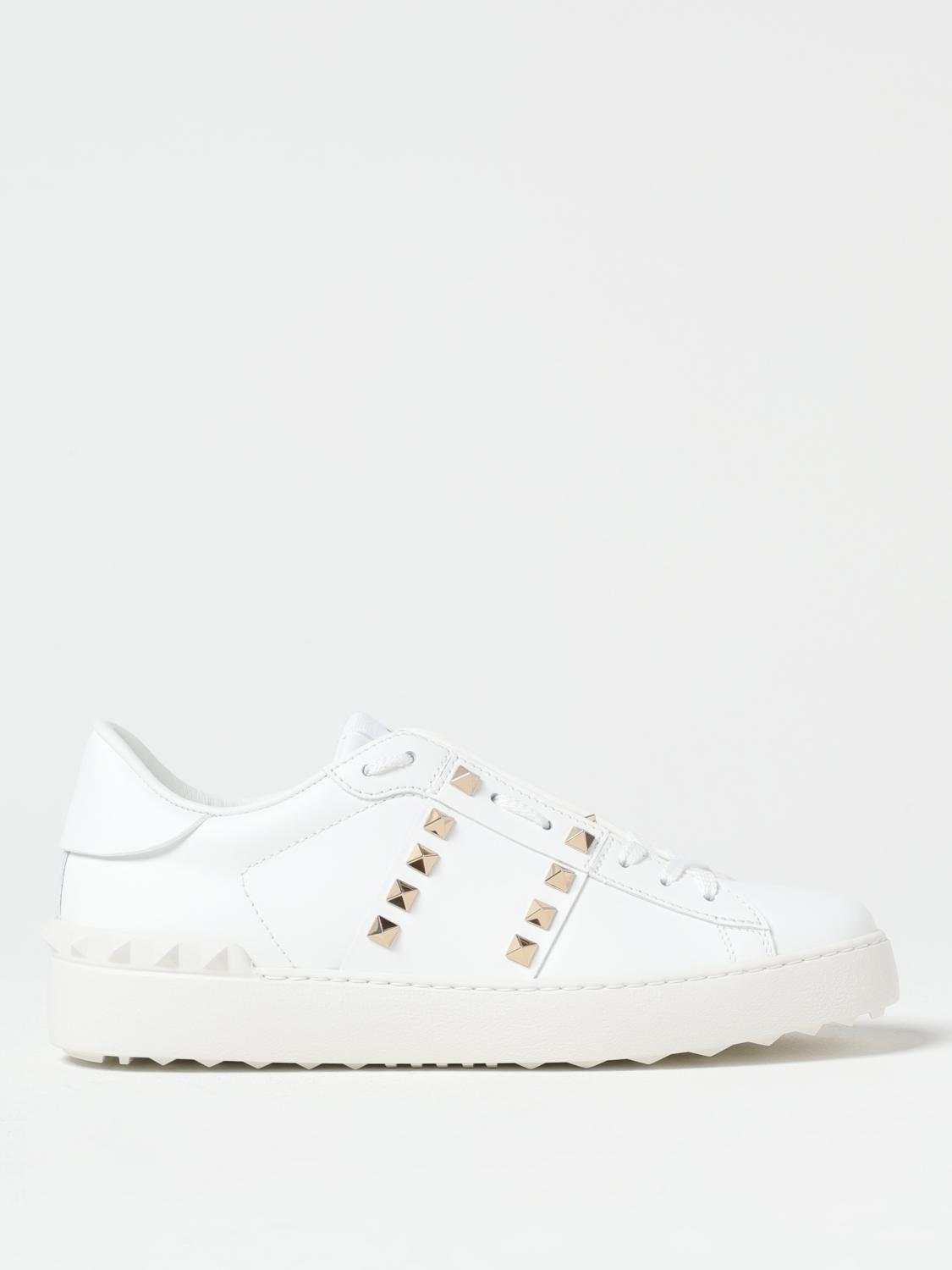 Shop Valentino Sneakers Garavani Woman Color White In 白色