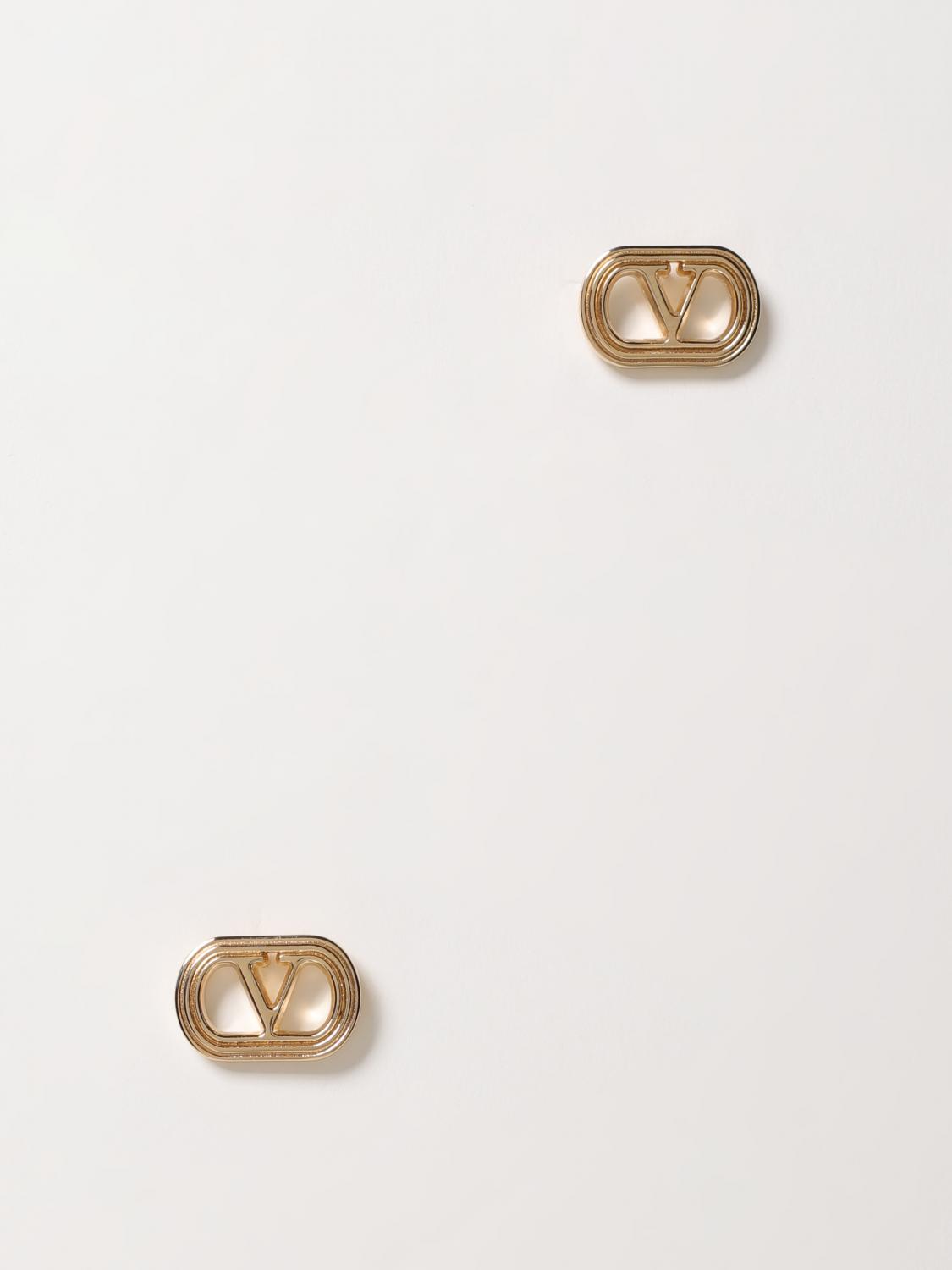 VALENTINO GARAVANI VLogo Signature brass earrings
