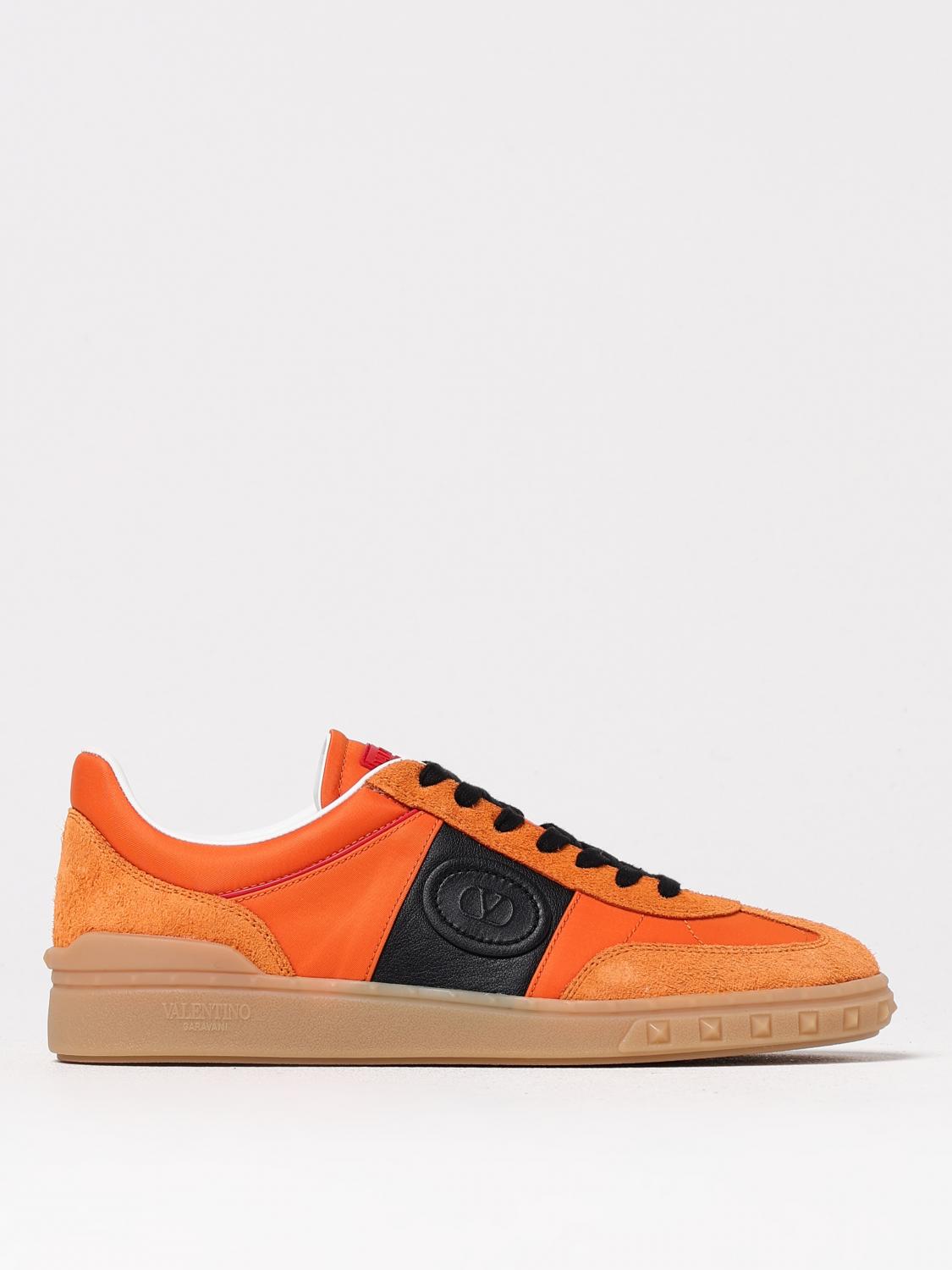 Shop Valentino Trainers Garavani Men In Orange