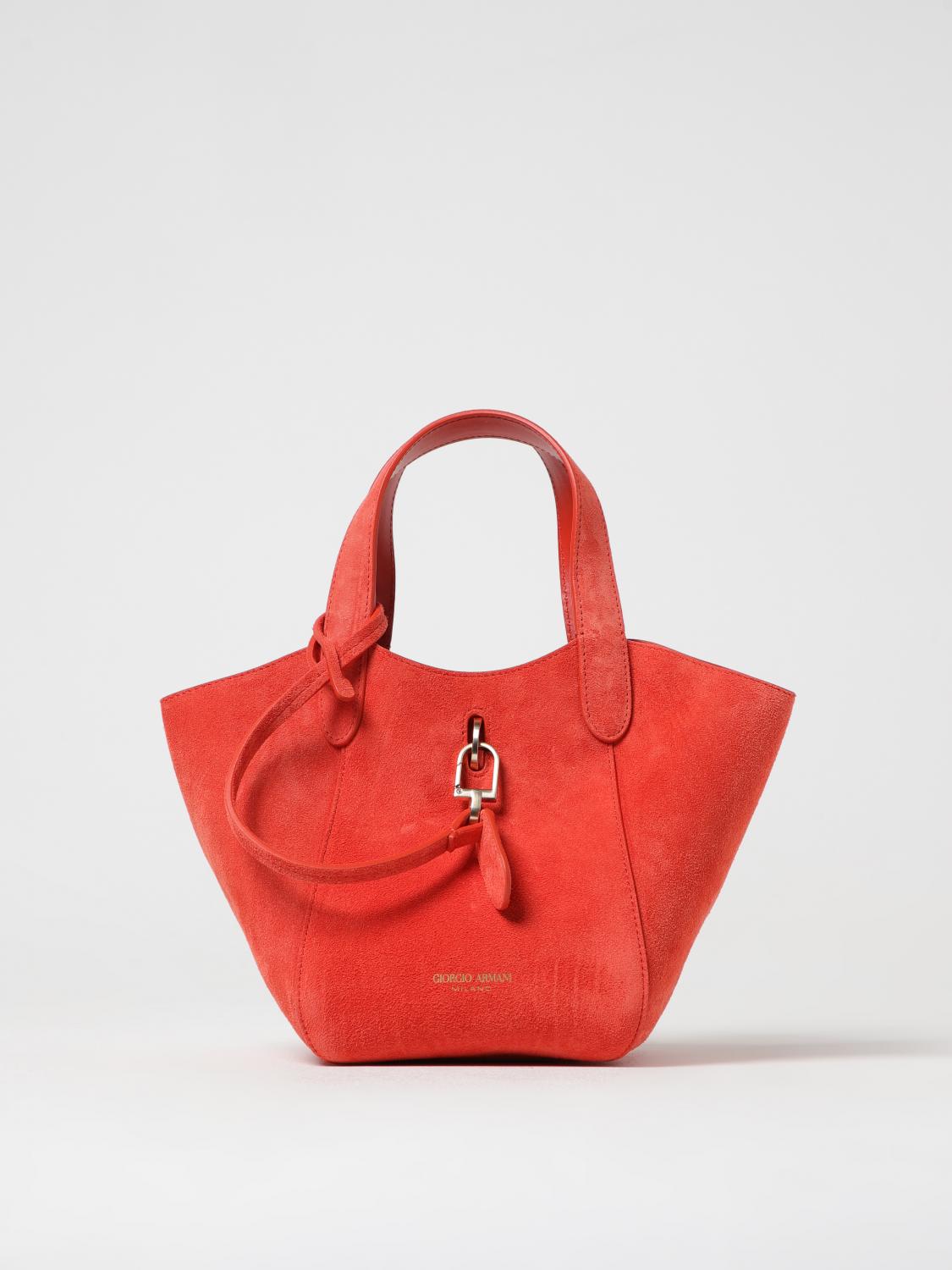 Giorgio Armani Handbag Woman Color Orange In Orange