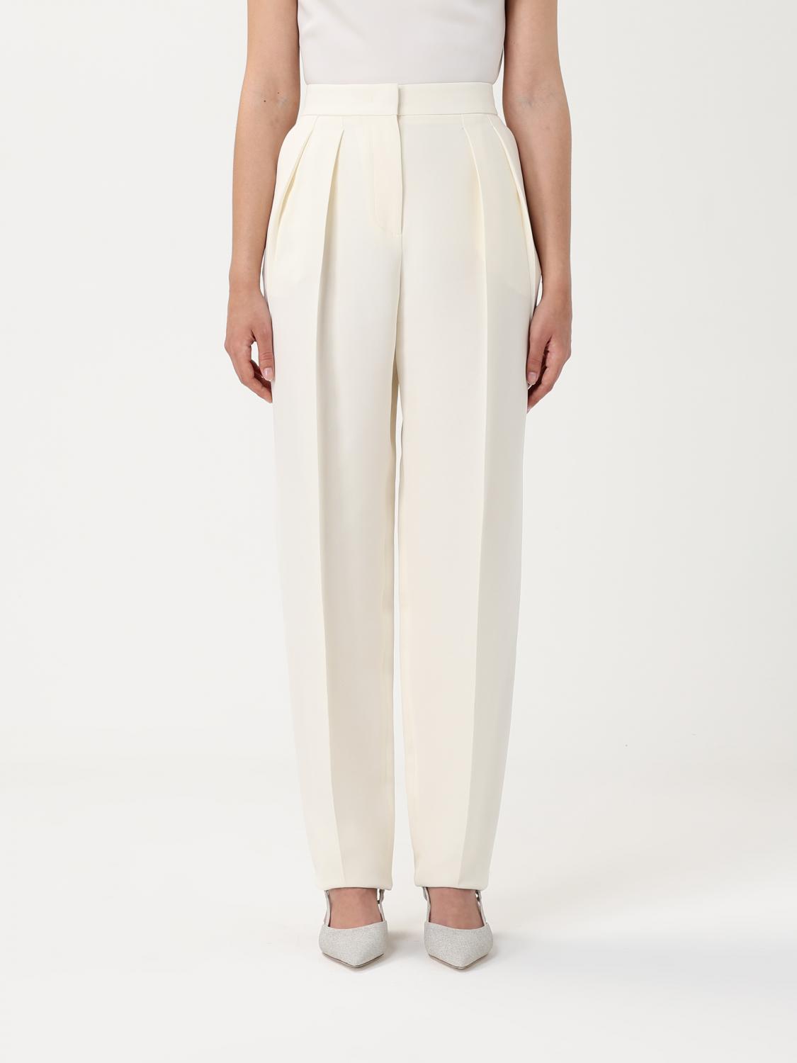 GIORGIO ARMANI Pants Woman color Natural