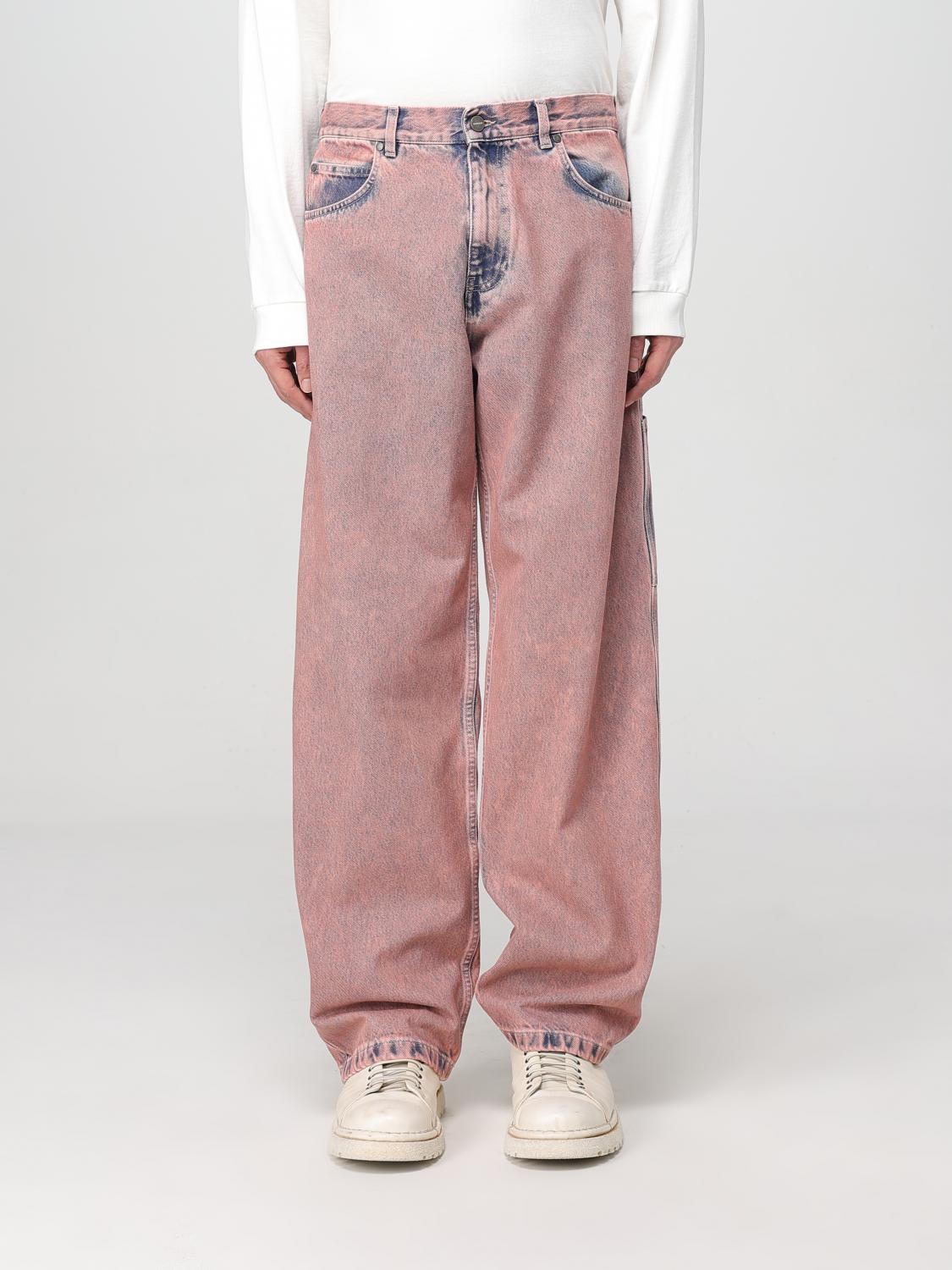 Bonsai Jeans  Men Color Pink In Pink