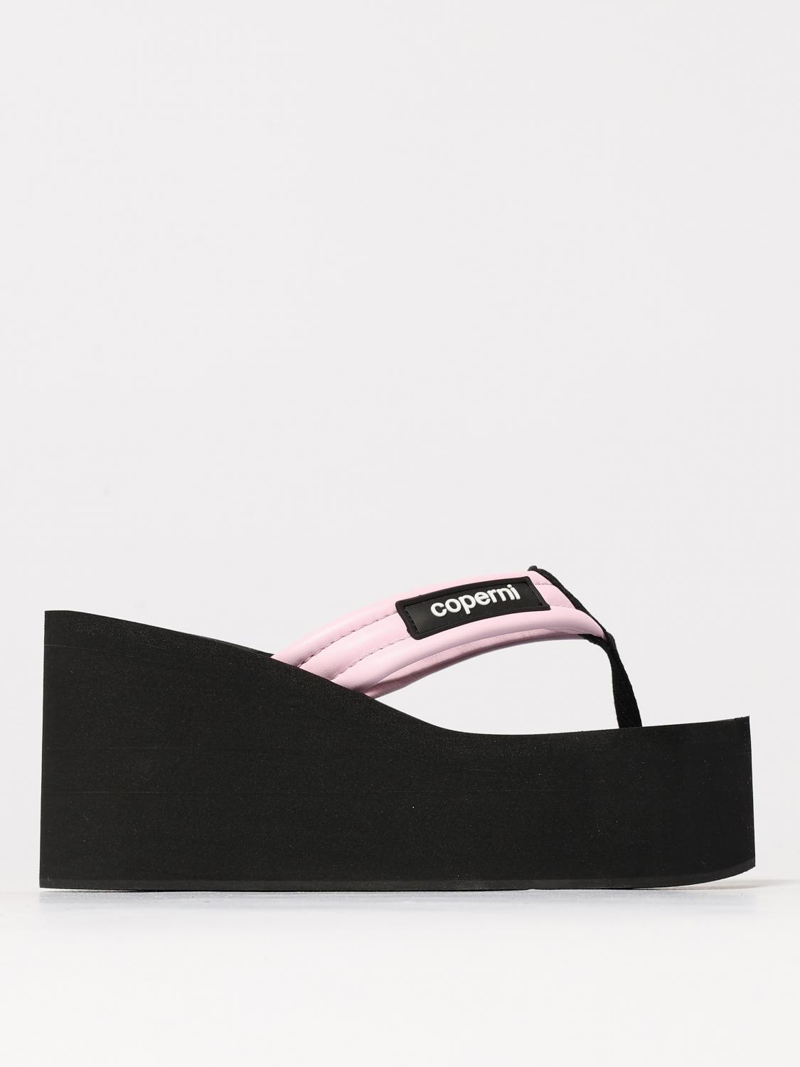 Shop Coperni Heeled Sandals Woman Color Pink