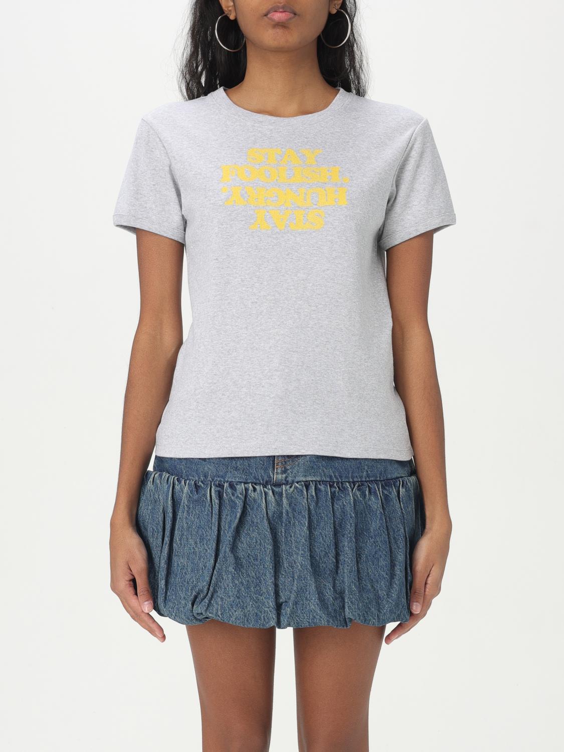 Coperni Stay Hungry Printing T-shirt In Grau