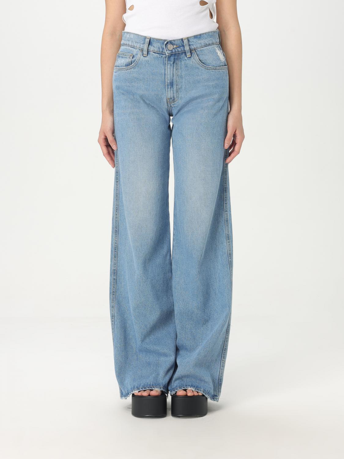 Coperni Cotton Denim Jeans In Blue