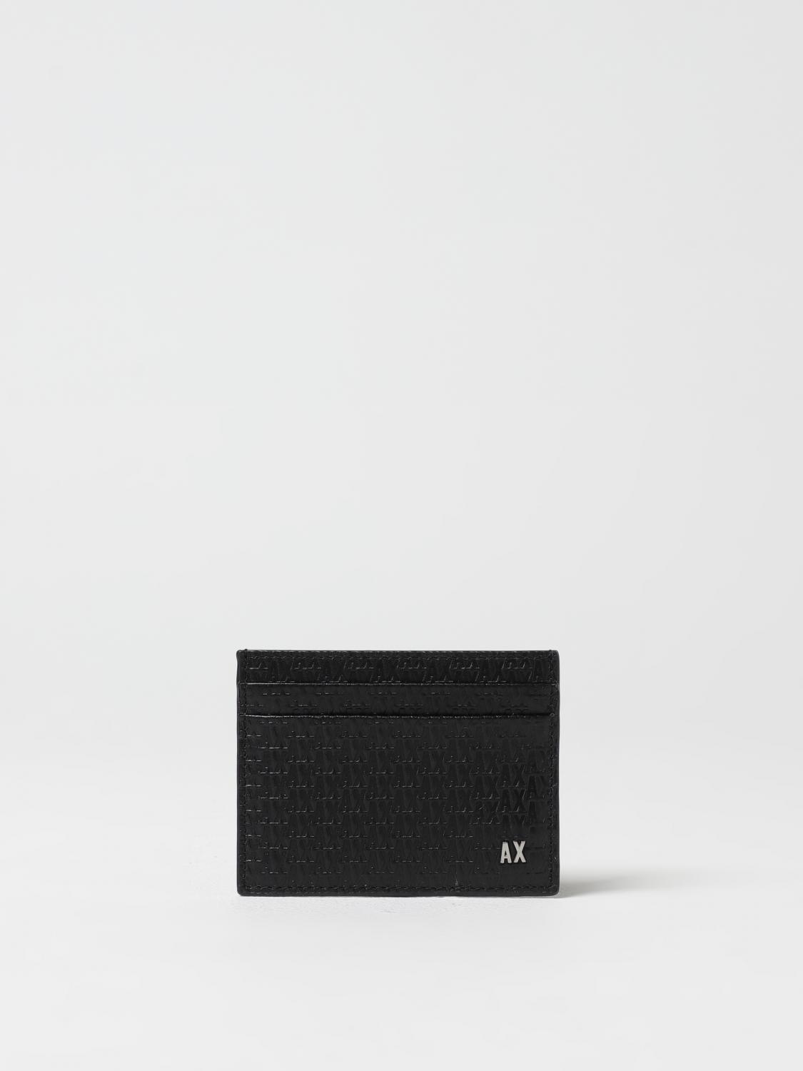Armani Exchange Wallet Men Color Black In Black