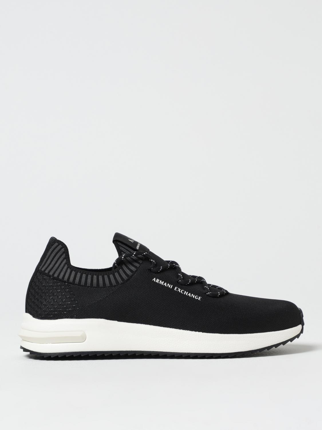 Armani Exchange Sneakers Men Color Black In Black