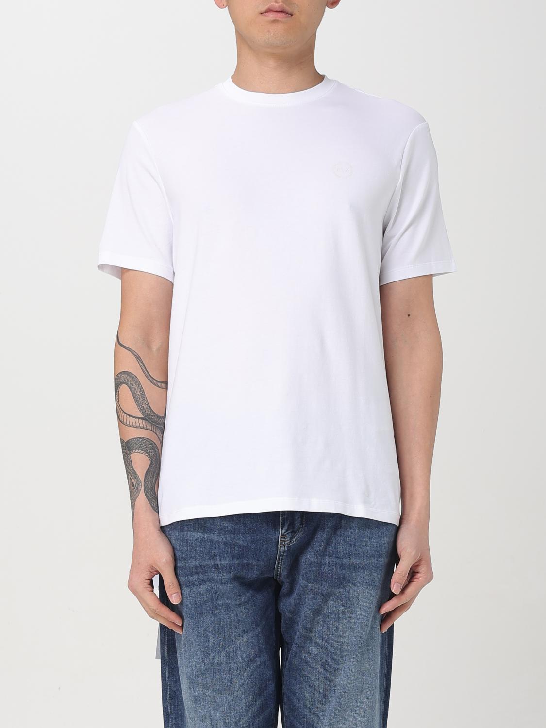 Armani Exchange T-shirt  Men Color White In White
