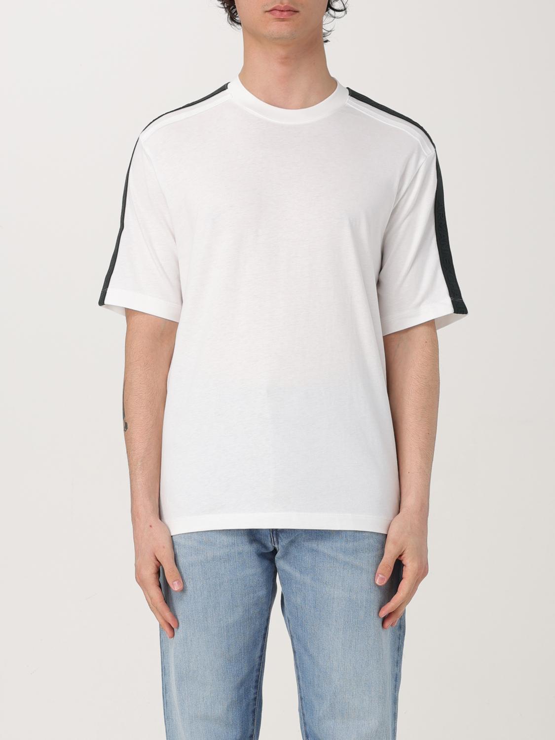 Armani Exchange T-shirt Men Color White In White