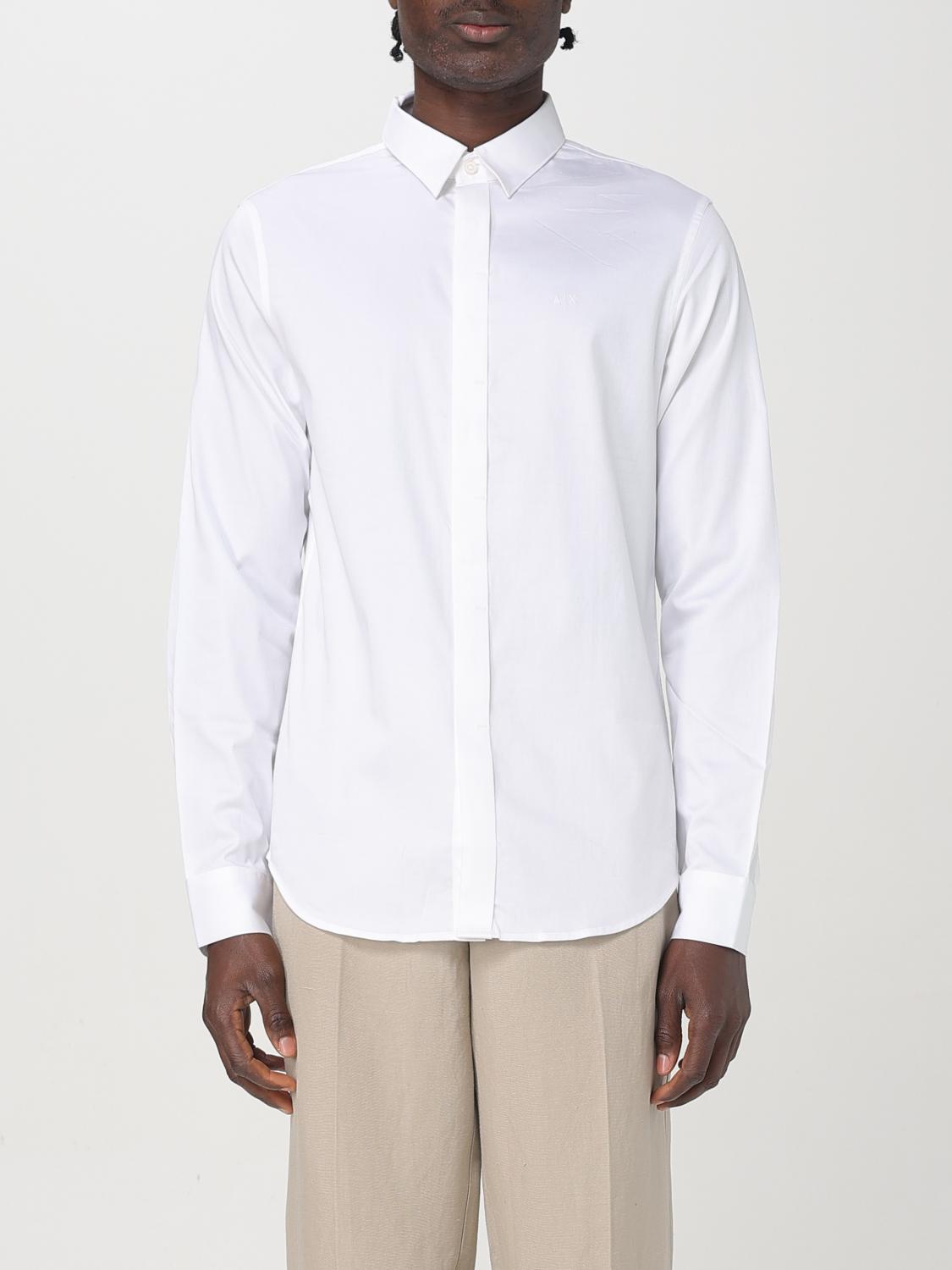 Armani Exchange Shirt  Men Color White In White
