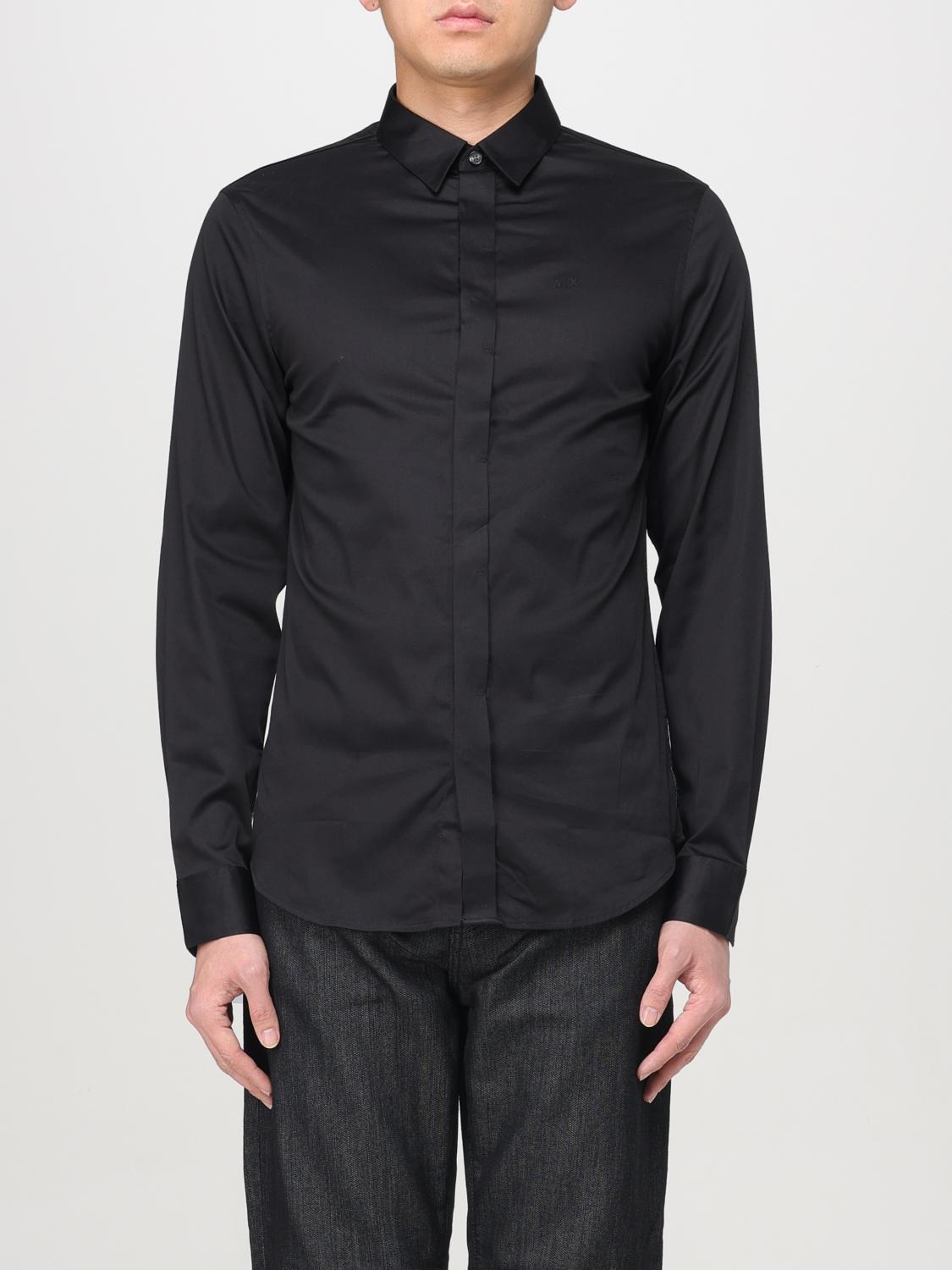 Armani Exchange Shirt  Men Color Black In Black