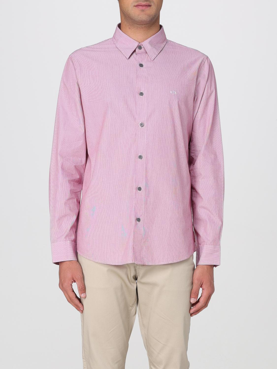 Armani Exchange Shirt  Men Color Red In Red