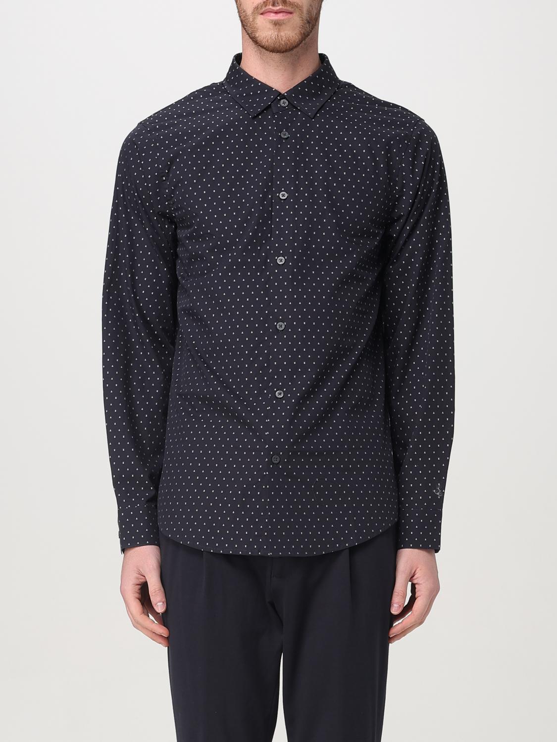 Armani Exchange Shirt  Men Color Blue In Blue