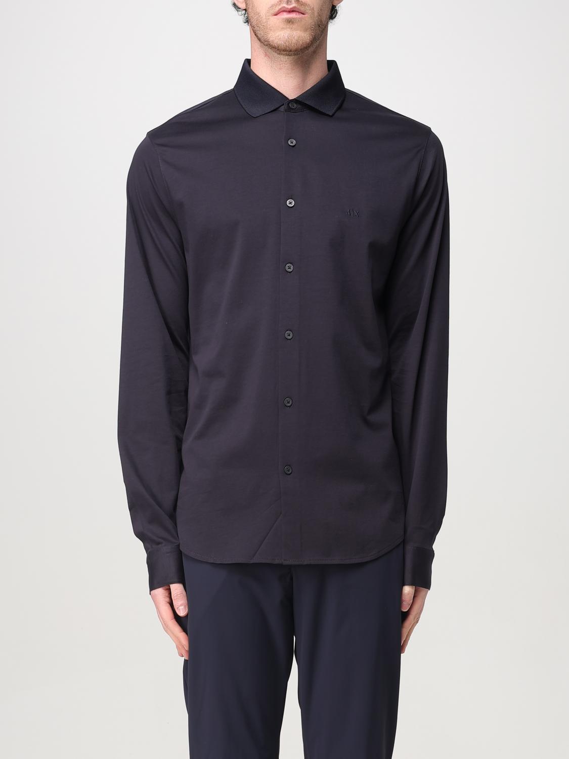 Armani Exchange Shirt  Men Color Blue In Blue