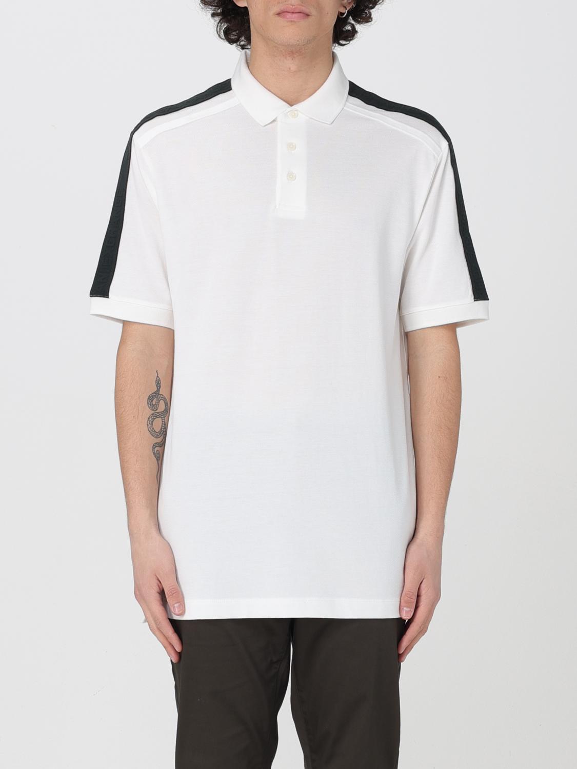 Armani Exchange Polo Shirt  Men In White