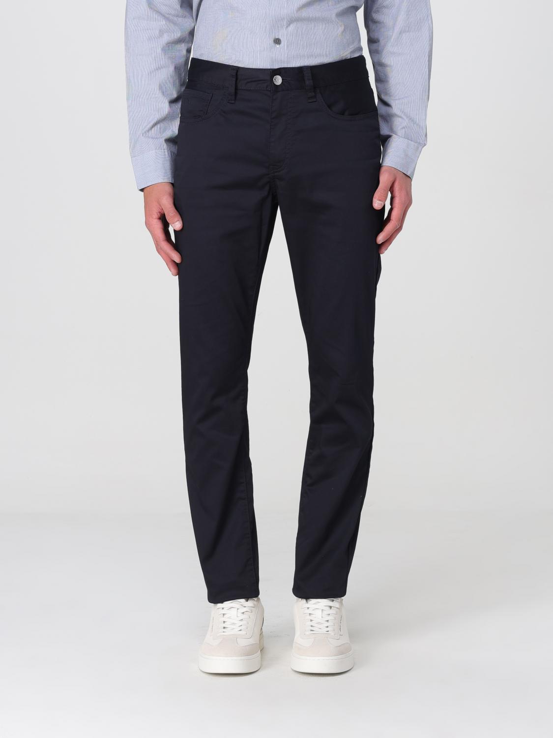 Armani Exchange Pants Men Color Blue In Blue