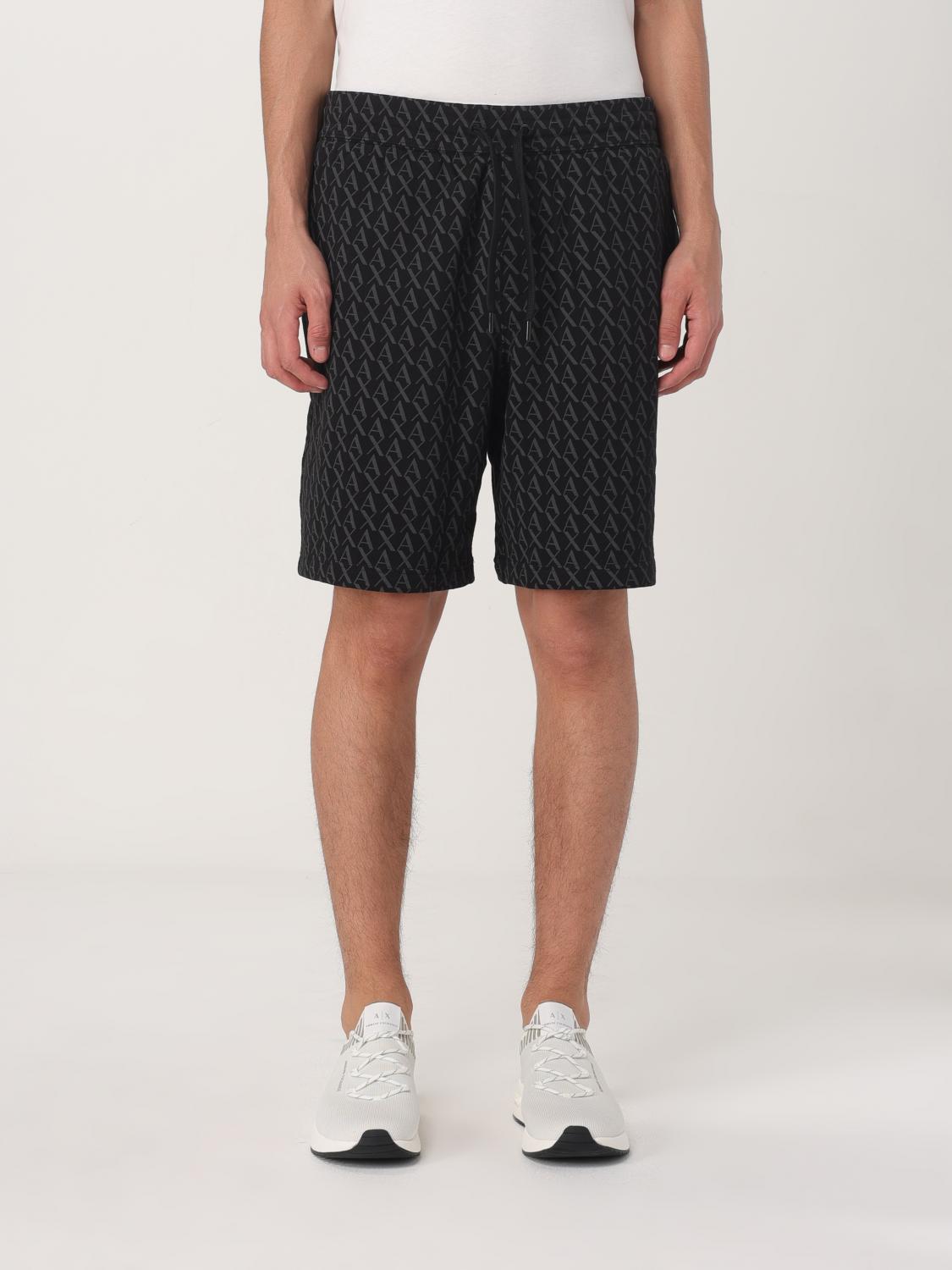 Armani Exchange Short  Men Color Black In Black