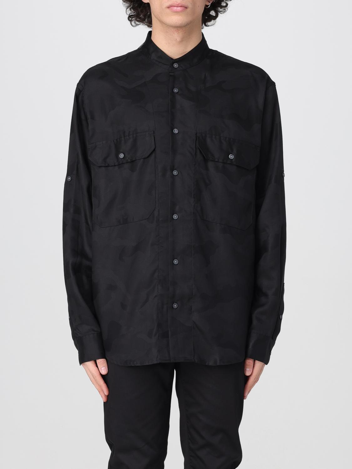 Armani Exchange Shirt  Men Color Black In Black