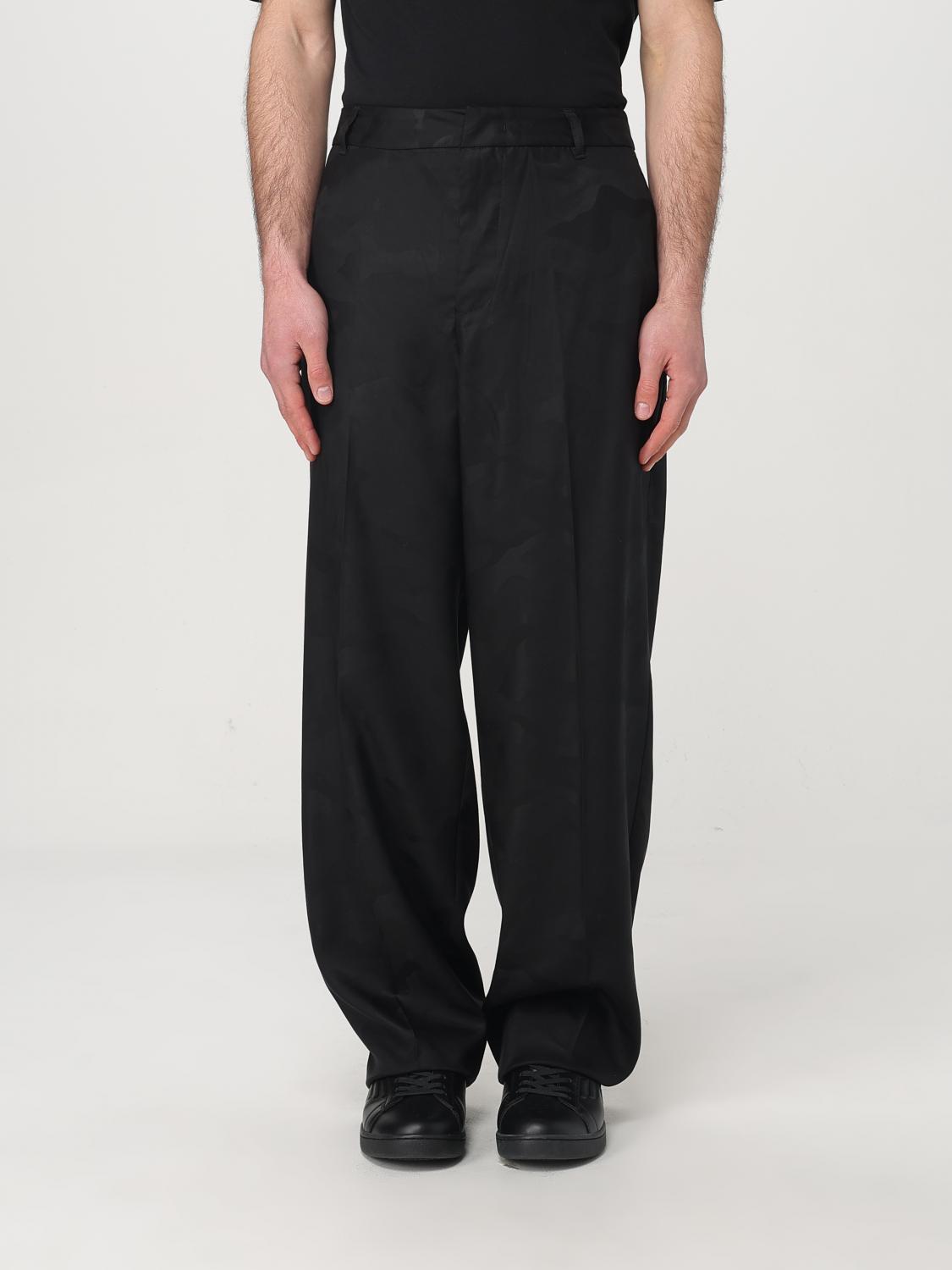 Armani Exchange Pants Men Color Black In Black