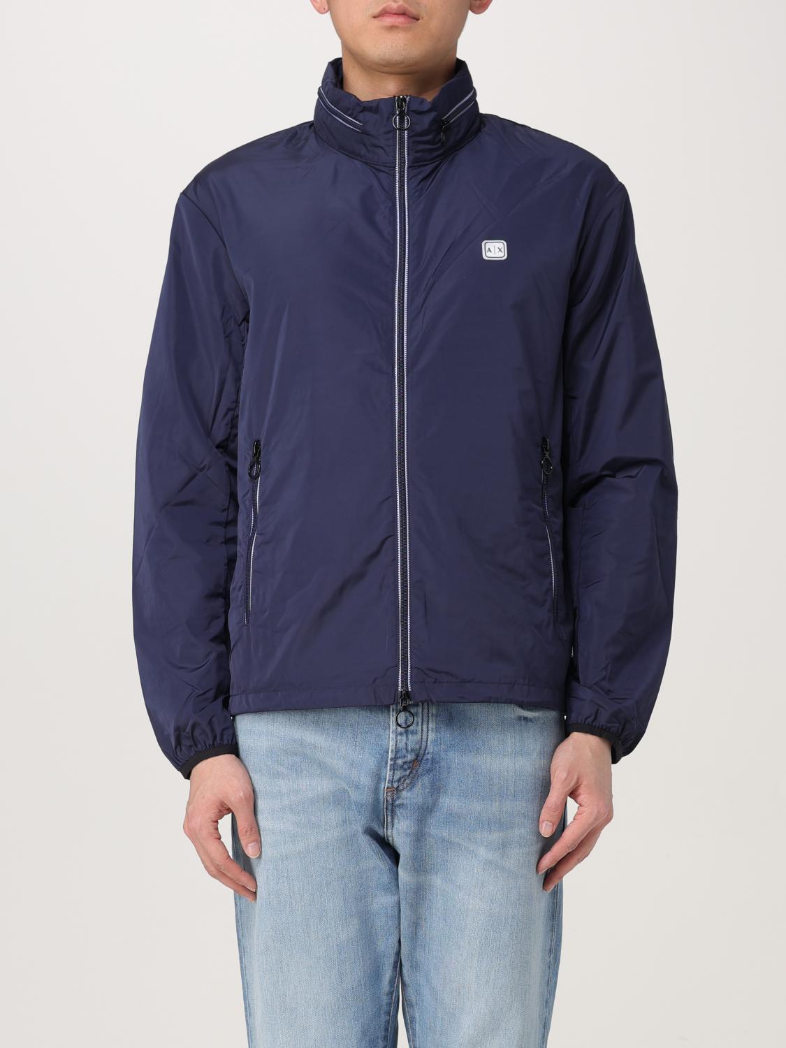 Armani Exchange Jacket  Men Color Blue In Blue