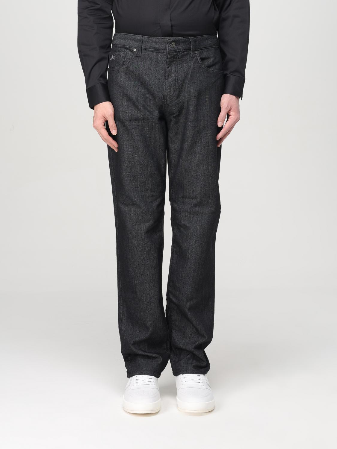 Armani Exchange Jeans Men Color Black In Black