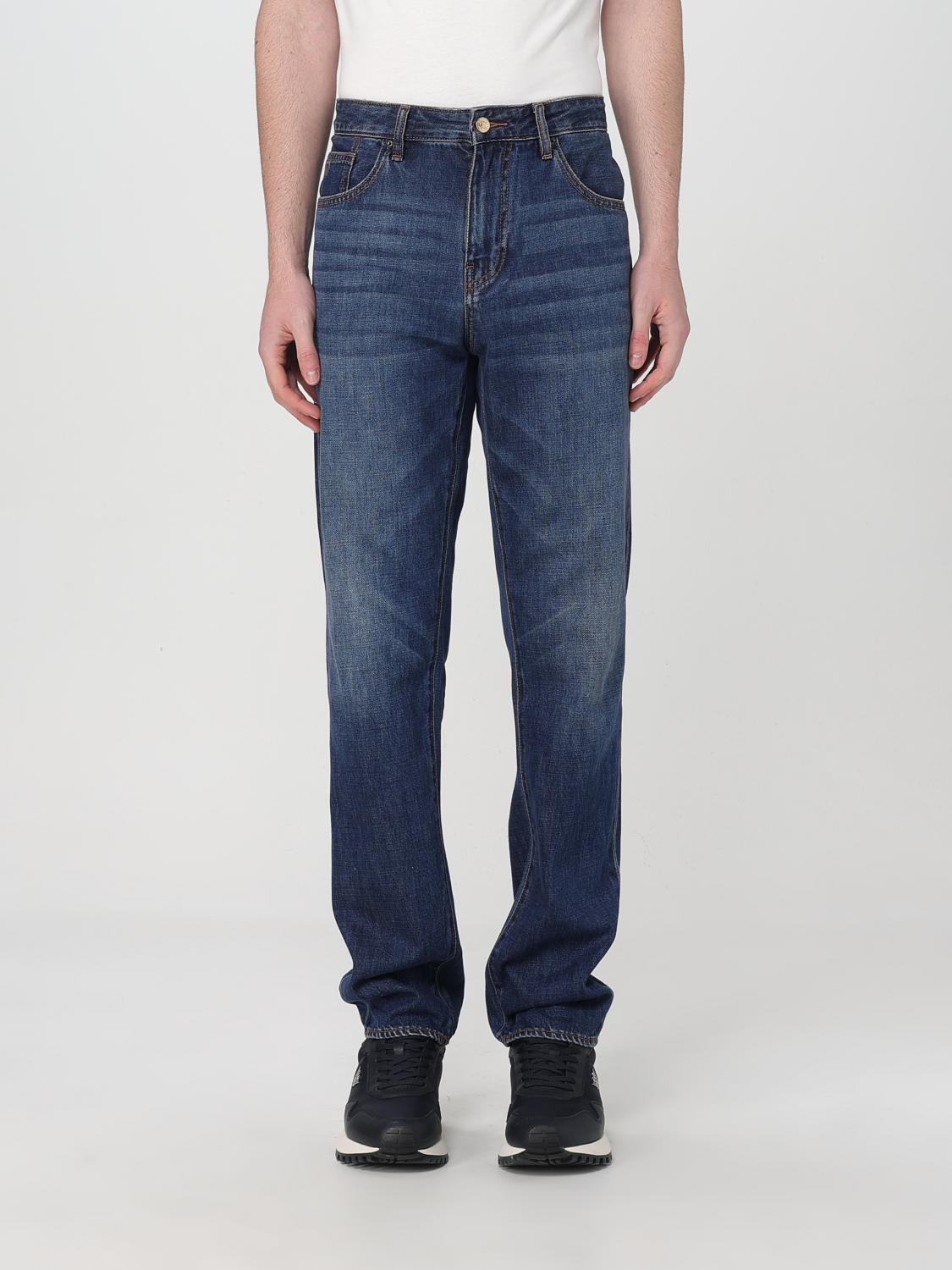 Armani Exchange Jeans Men Color Blue In Blue