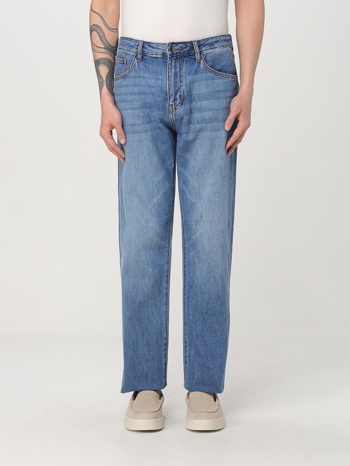 Armani Exchange Jeans  Men Color Denim In Denim