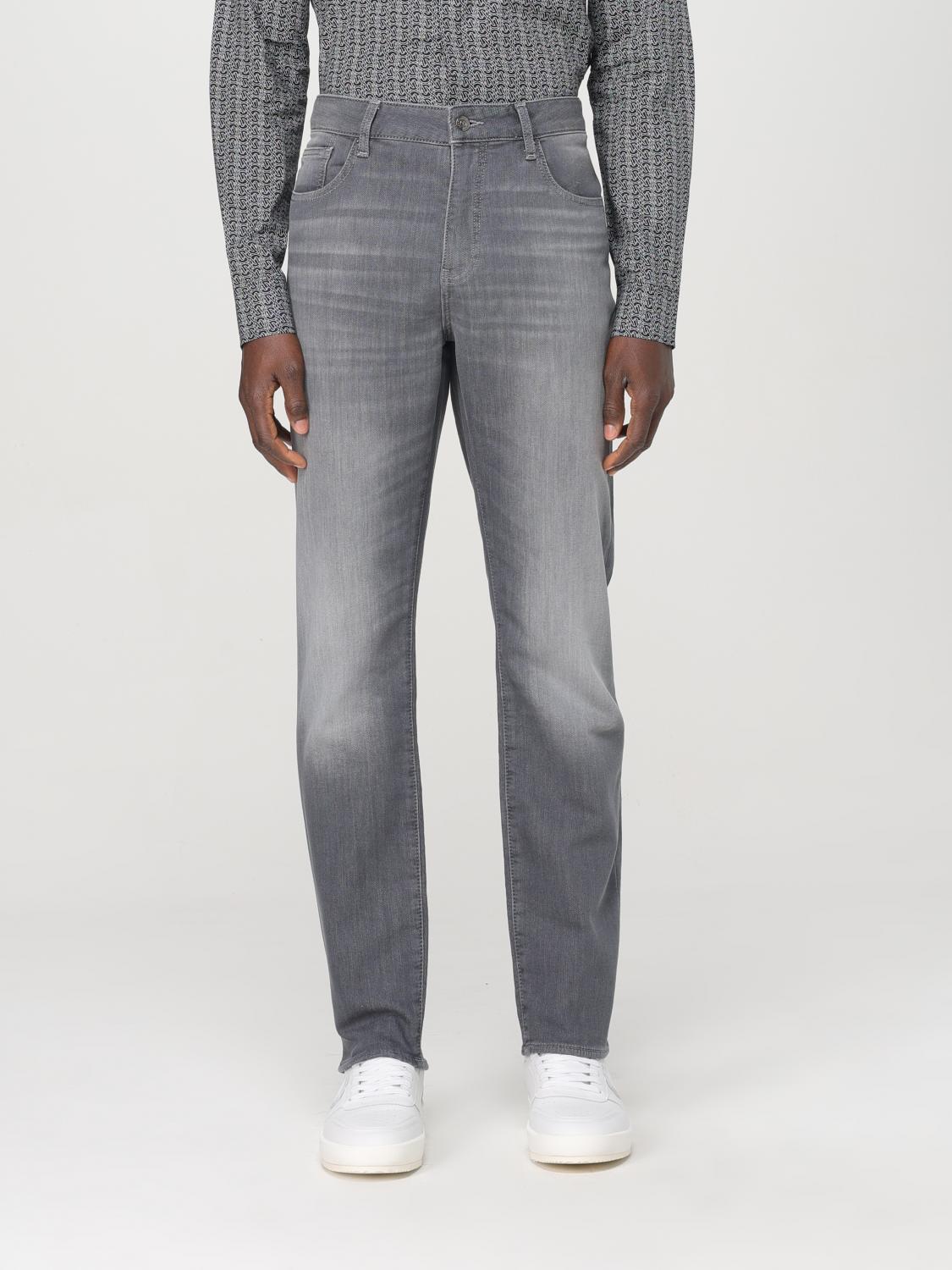 Armani Exchange Jeans Men Color Grey In Grey