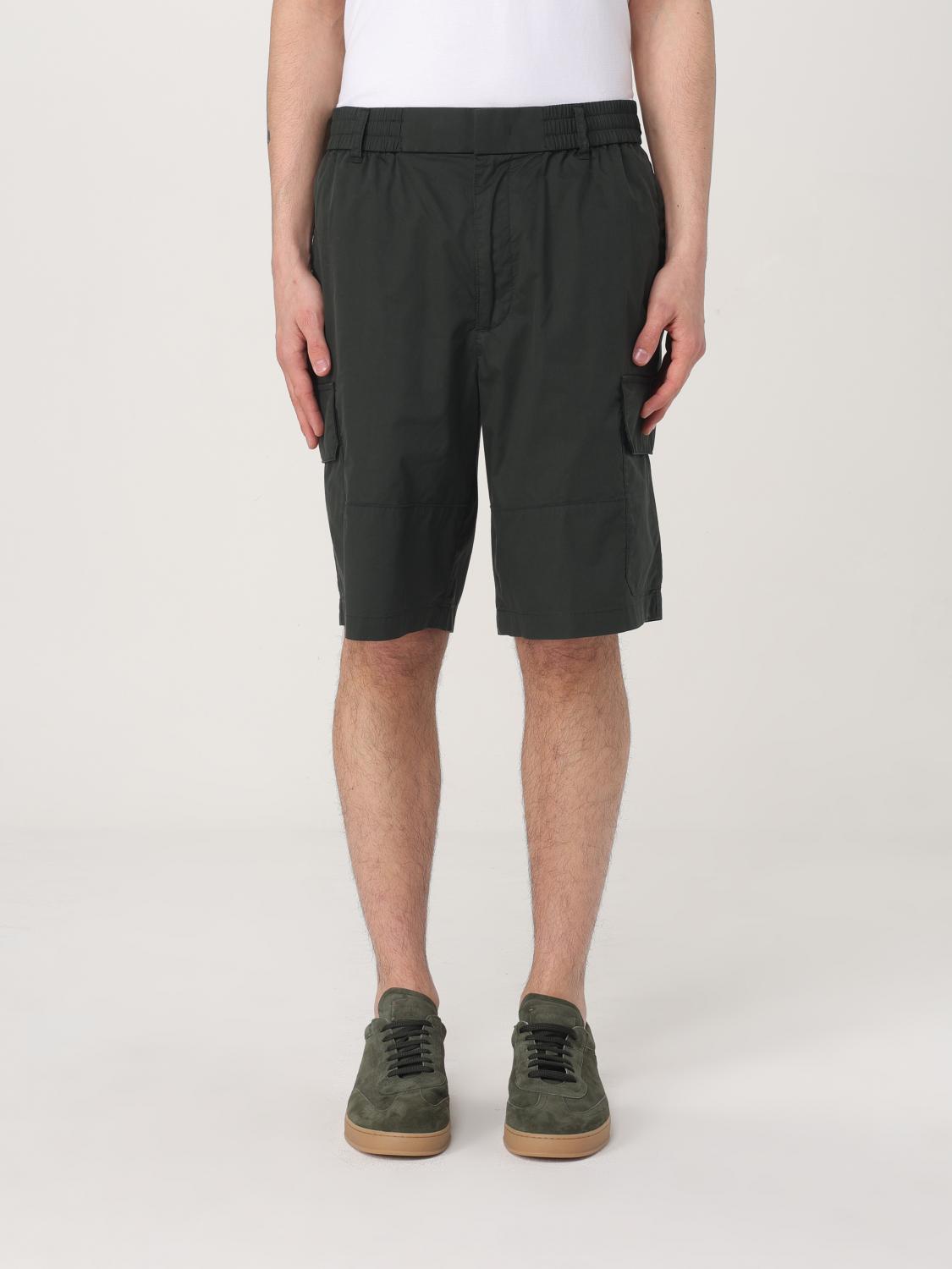 Armani Exchange Belt Loop Shorts In Green