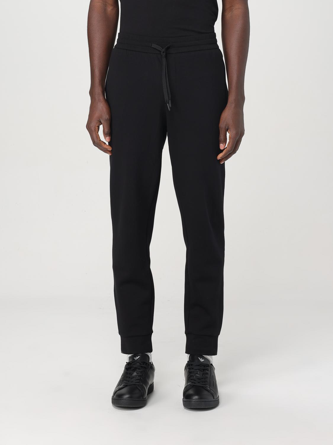 Armani Exchange Pants Men Color Black In Black