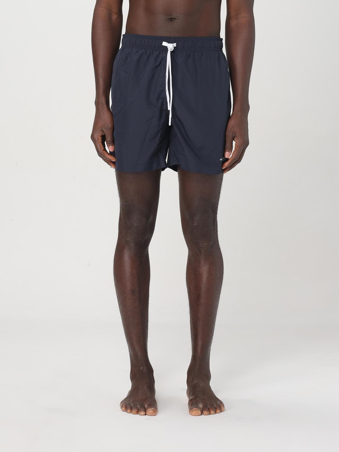 Armani Exchange Swimsuit Men Color Black In Blue