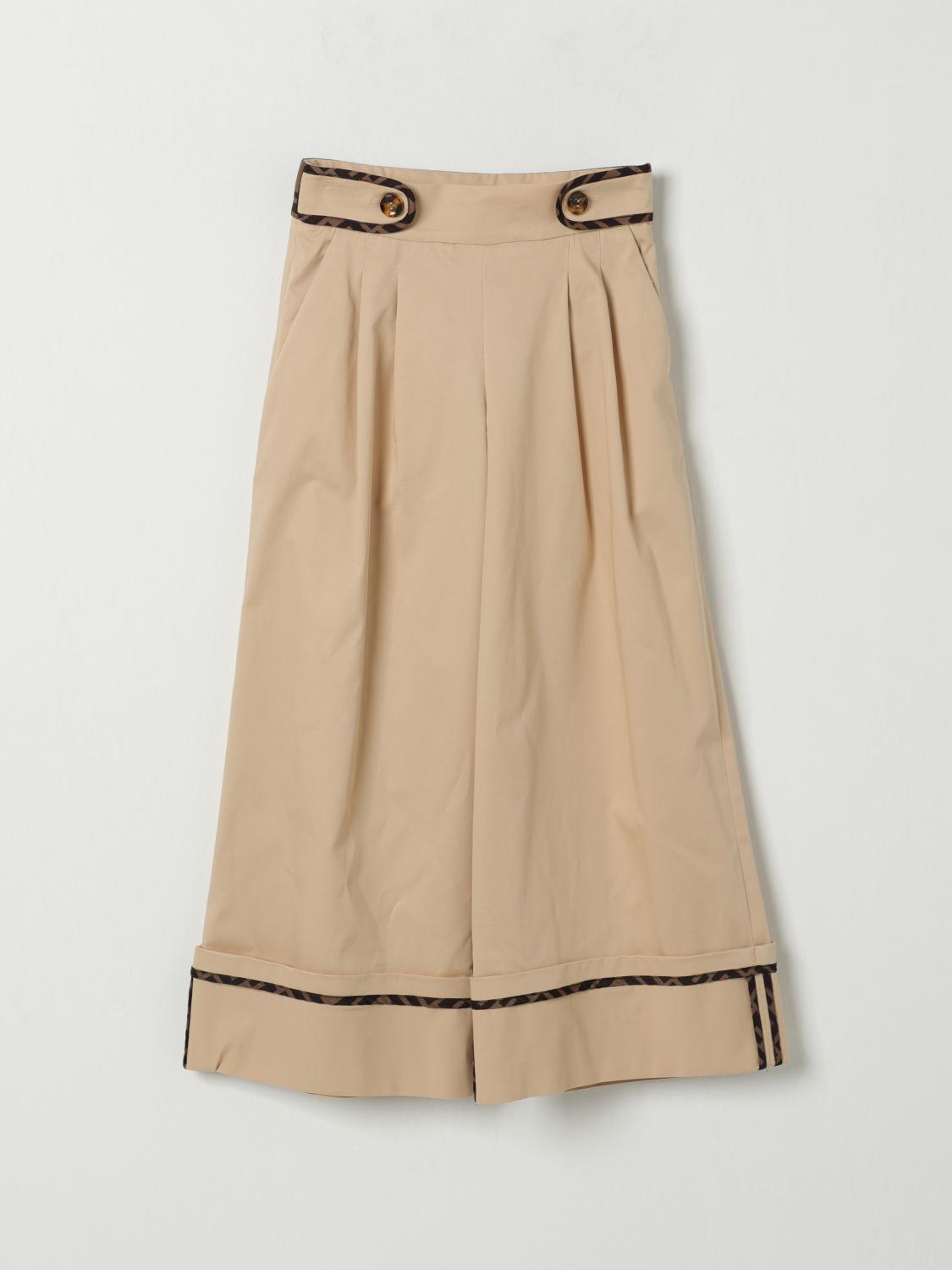 FENDI Hose Kinder Farbe Beige