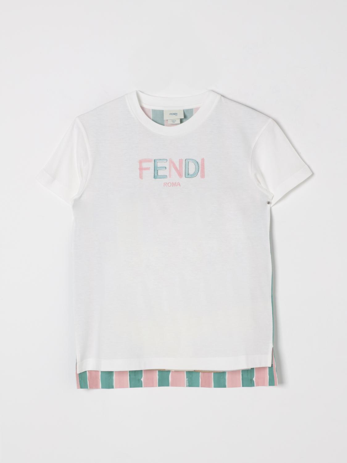 FENDI Children's T-shirt color pink