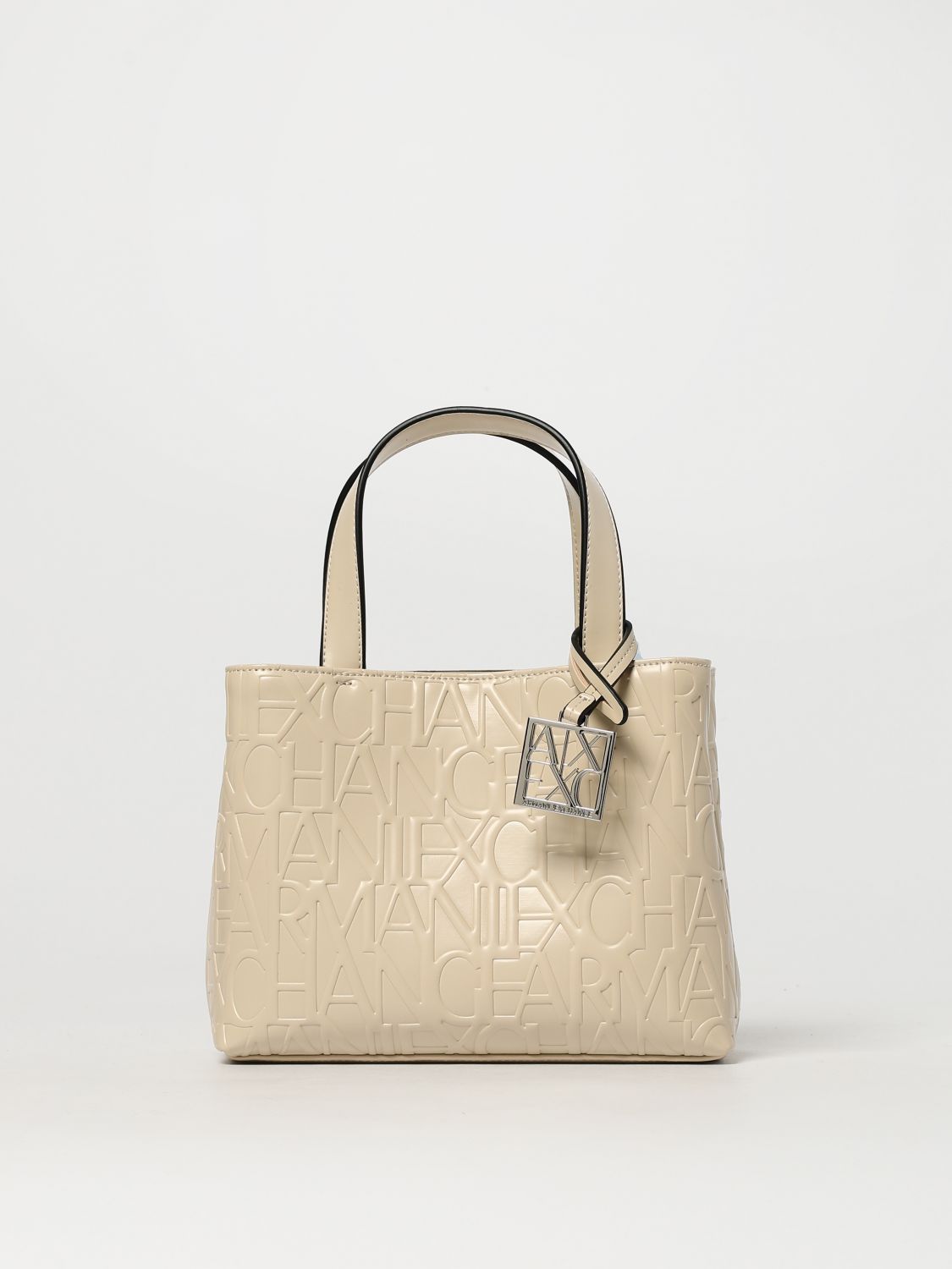 Armani Exchange Handbag  Woman Color Yellow Cream In Yellow Cream
