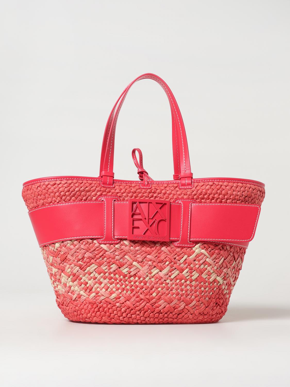 Armani Exchange Shoulder Bag  Woman Color Coral In Coral