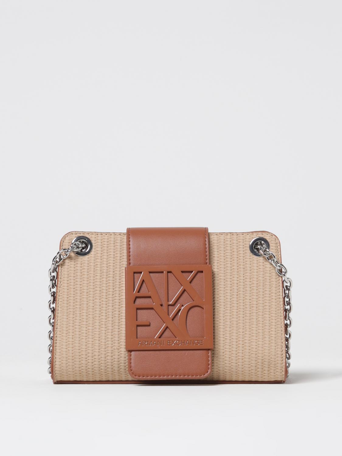 Armani Exchange Shoulder Bag  Woman Color Natural In Natural