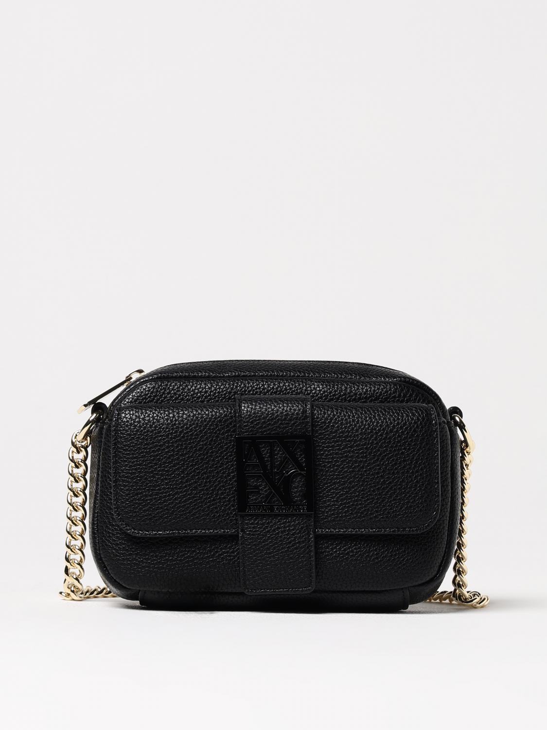 Armani Exchange Crossbody Bags In Black