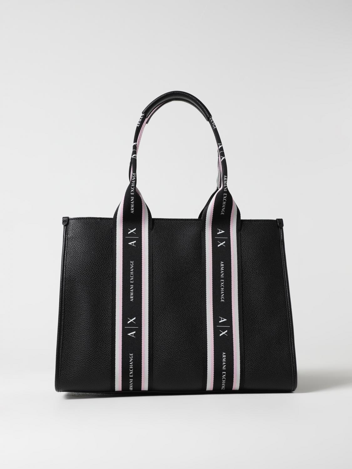 Armani Exchange Shoulder Bag Woman Color Black In Black
