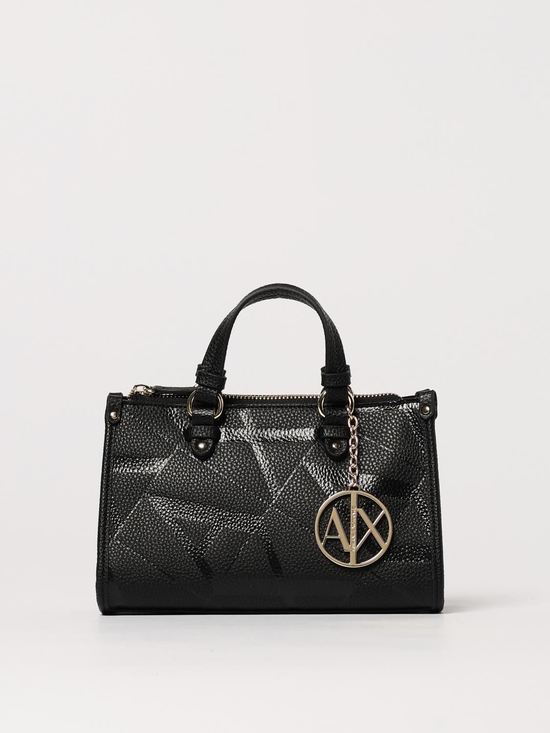Armani Exchange Shoulder Bag Woman Color Black In Black