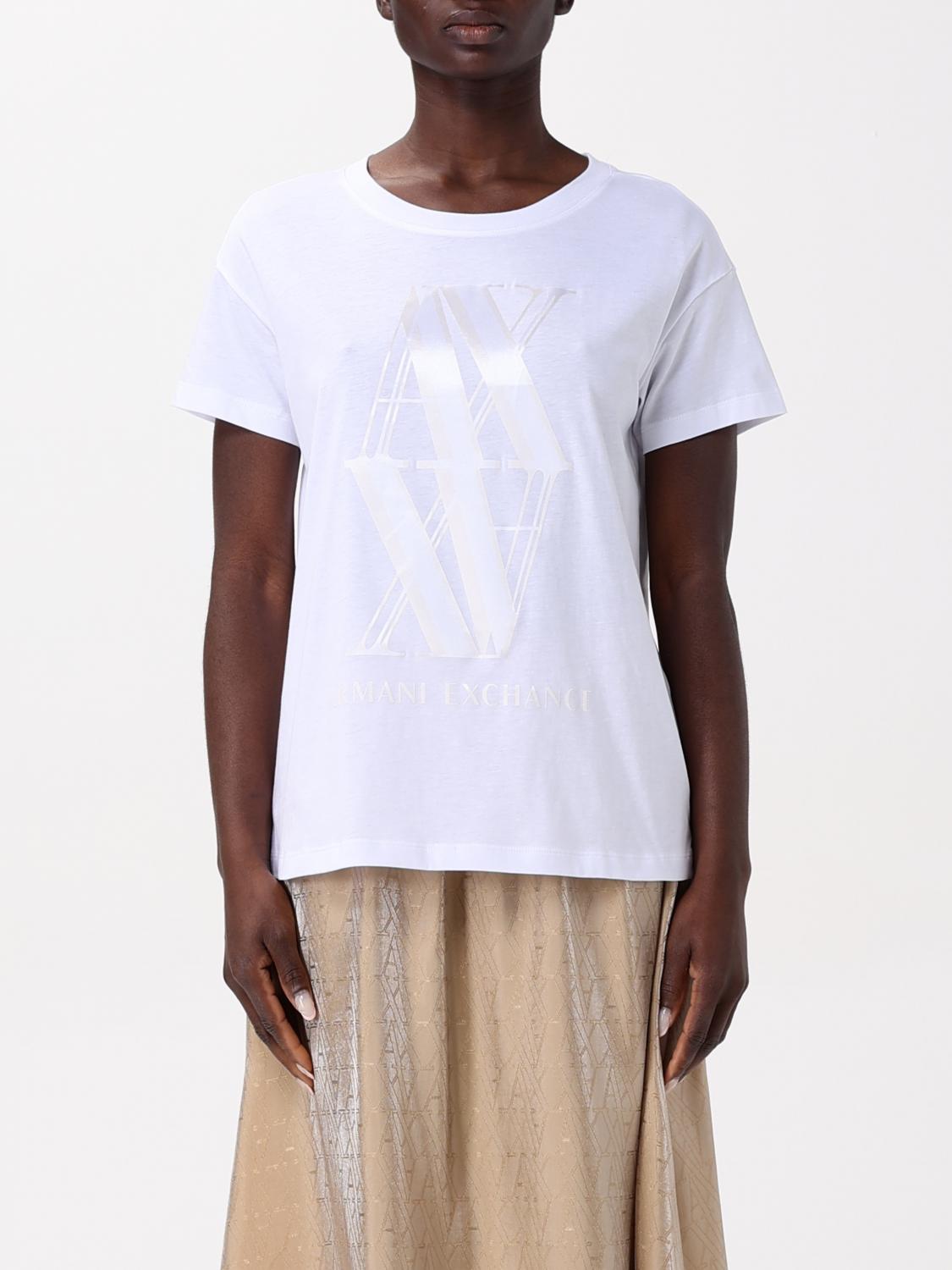 ARMANI EXCHANGE T-SHIRT ARMANI EXCHANGE WOMAN COLOR WHITE 422098001
