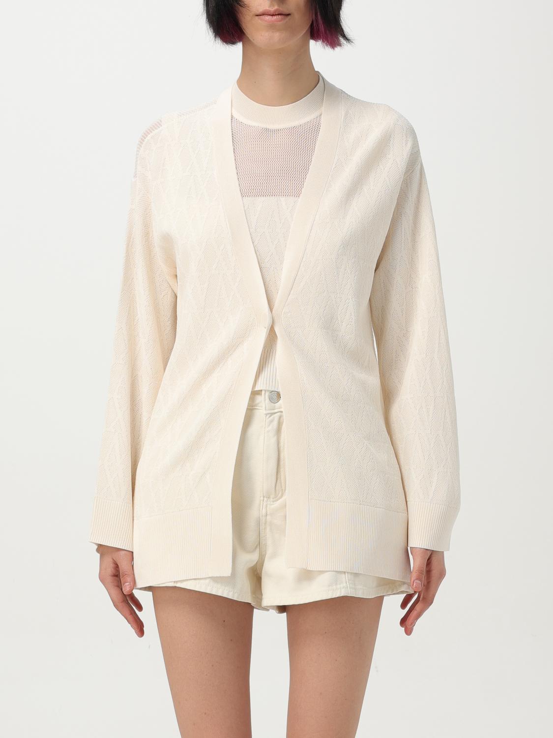 Armani Exchange Sweater  Woman Color Yellow Cream In Yellow Cream