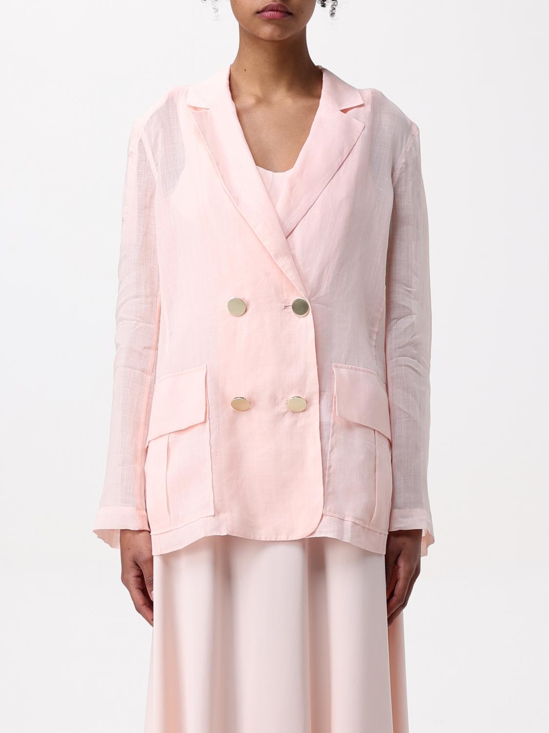 Shop Armani Exchange Blazer Woman Color Pink