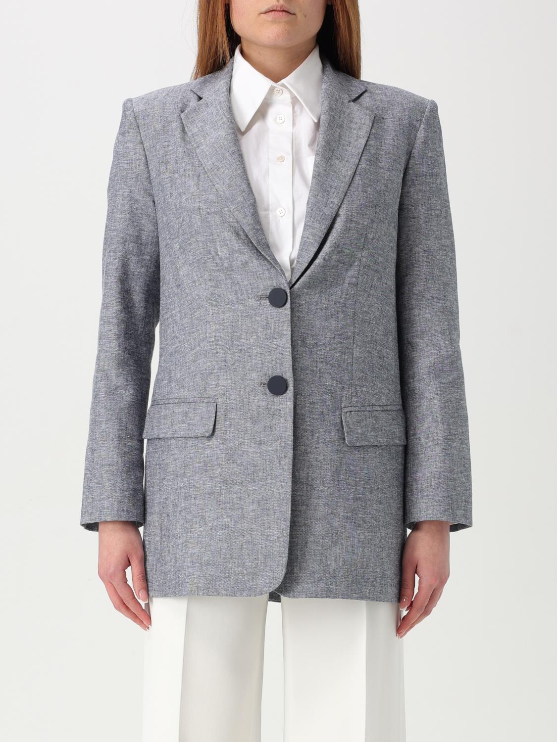 Shop Armani Exchange Blazer  Woman Color Blue