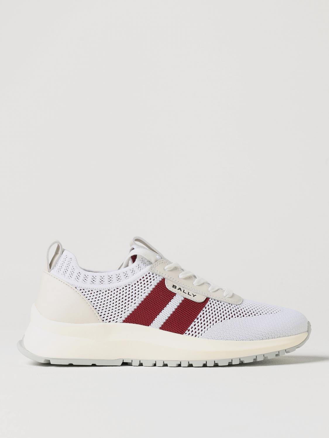 Shop Bally Sneakers Woman Color White In Weiss