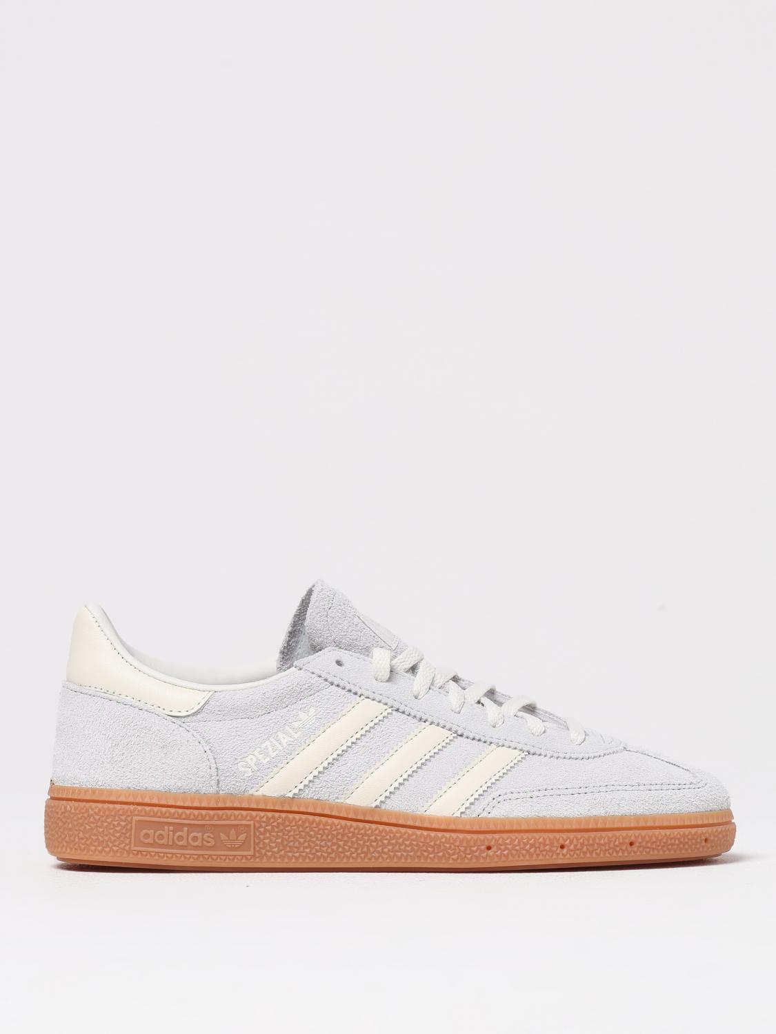 Adidas Originals Handball Spezial Leather Sneakers In Gnawed Blue