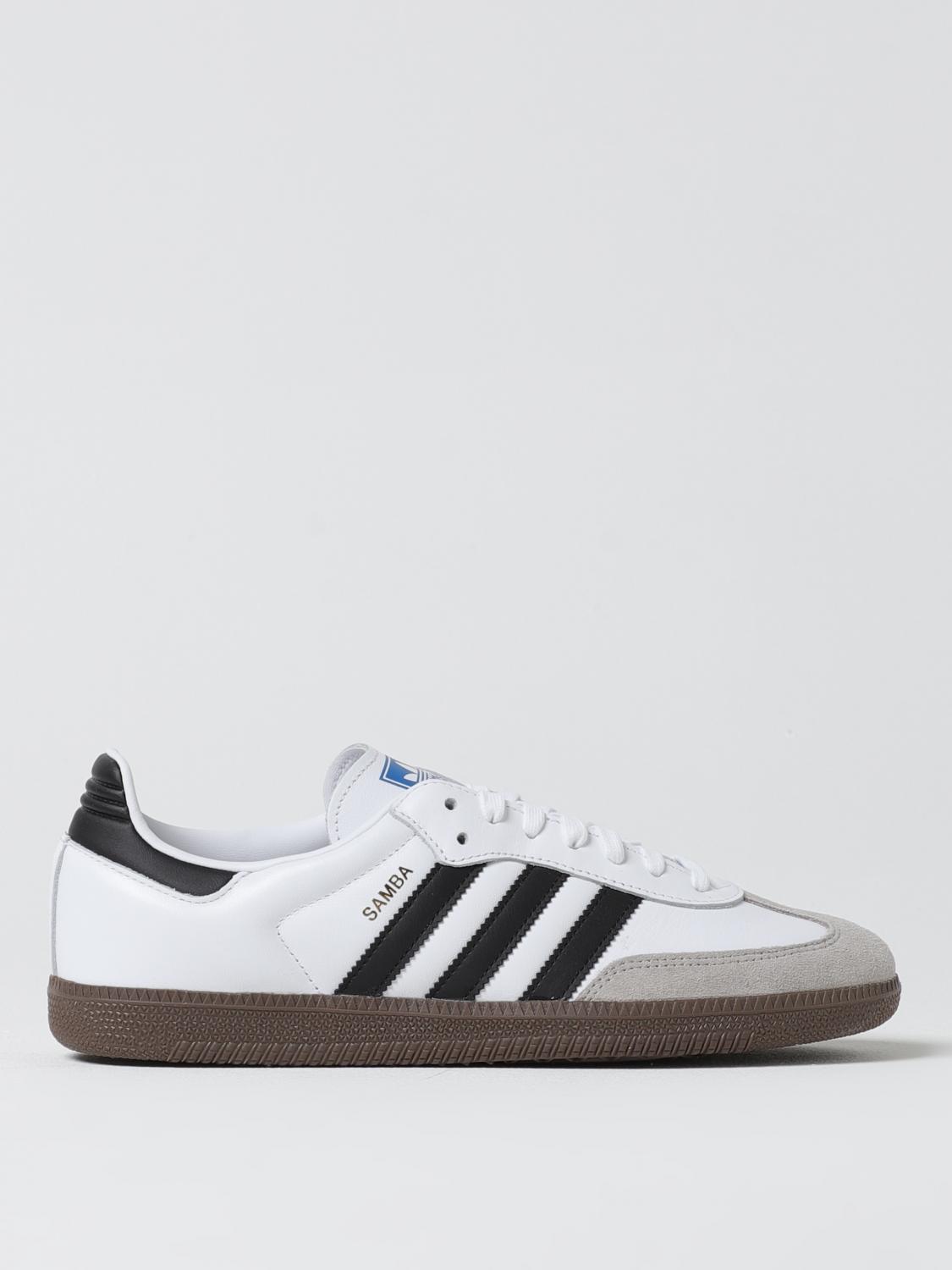 Adidas Originals Samba Decon Leather Low-top Sneakers In White