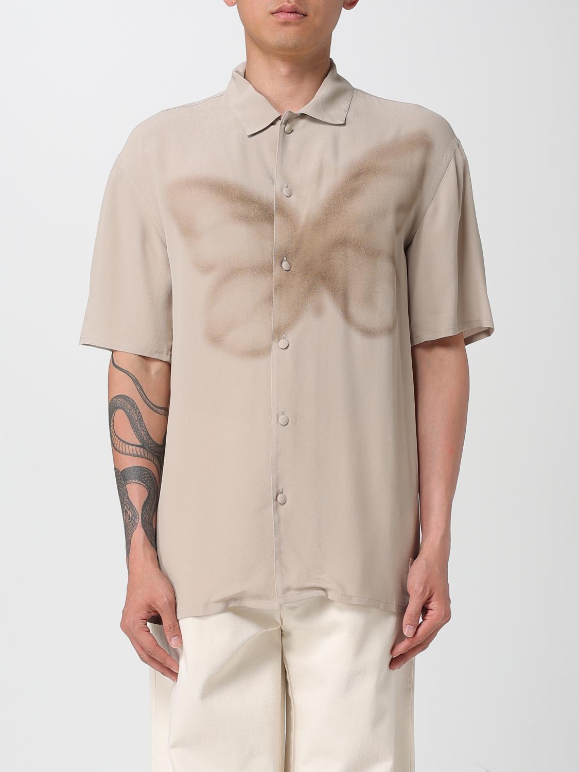Emporio Armani T-shirt Men Color Grey In Gray