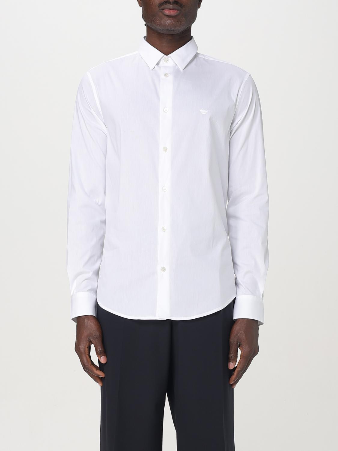 Emporio Armani Shirt  Men Color White In White