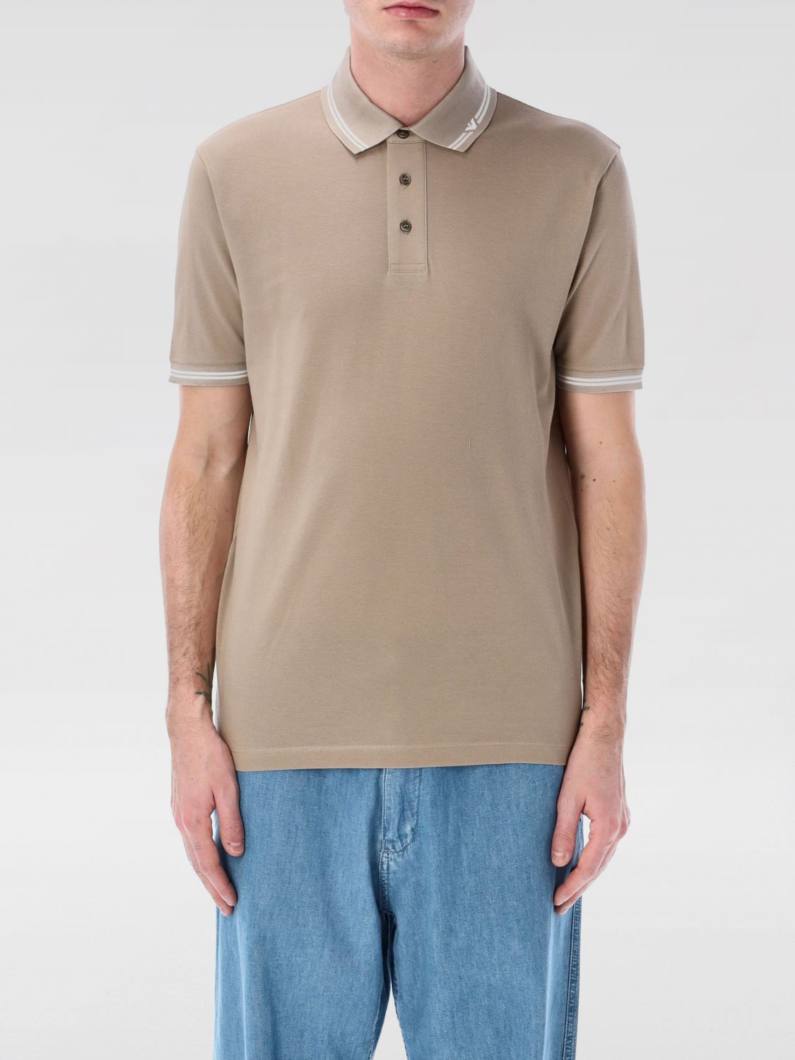 Polo Shirt EMPORIO ARMANI Men color Rope