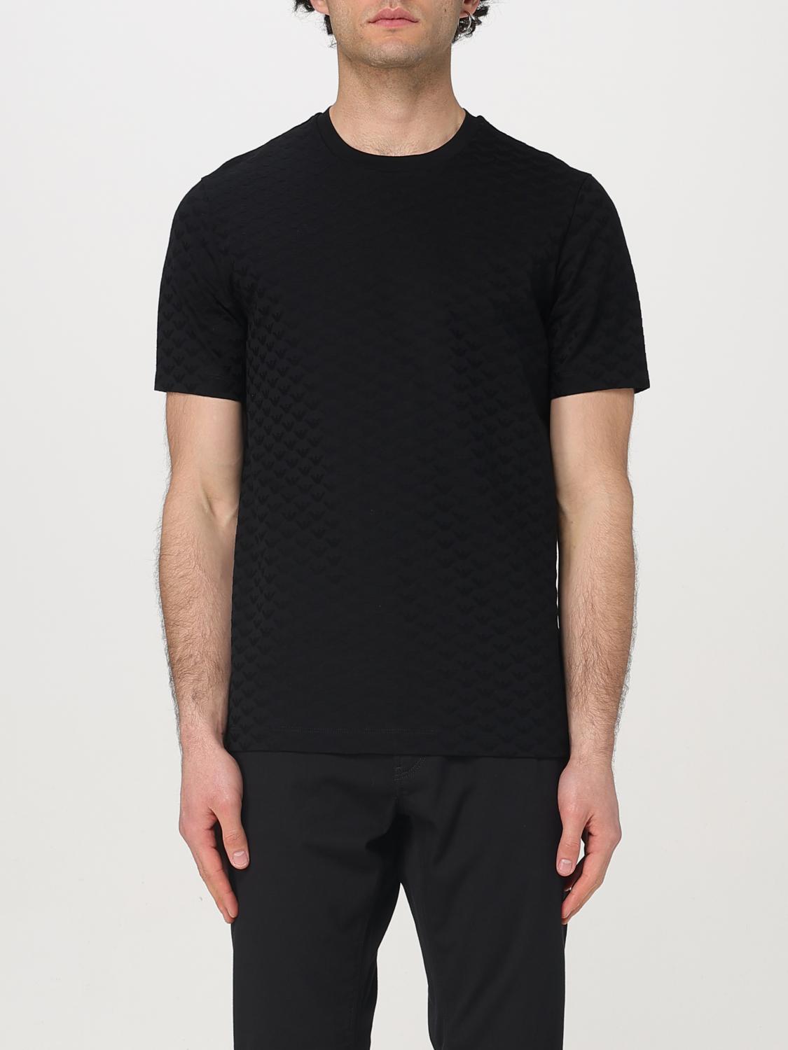 Emporio Armani T-shirt Herren Farbe Schwarz In Schwarz